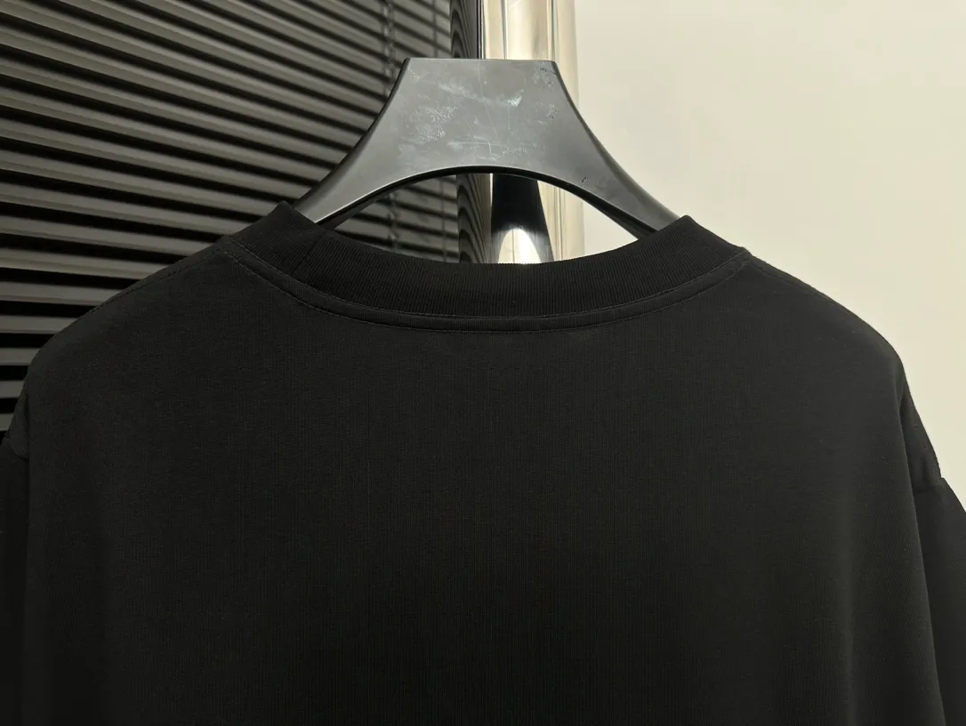【Moncler】 24ss New Arrival t logo ~ Breathable， ， ， ! ， ， ：Black White Size：XS-L